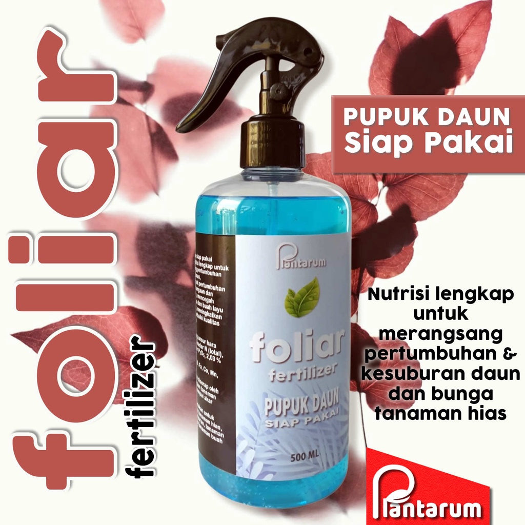 Pupuk Daun Cair Spray Siap Pakai Untuk Tanaman Hias Foliar Fertilizer