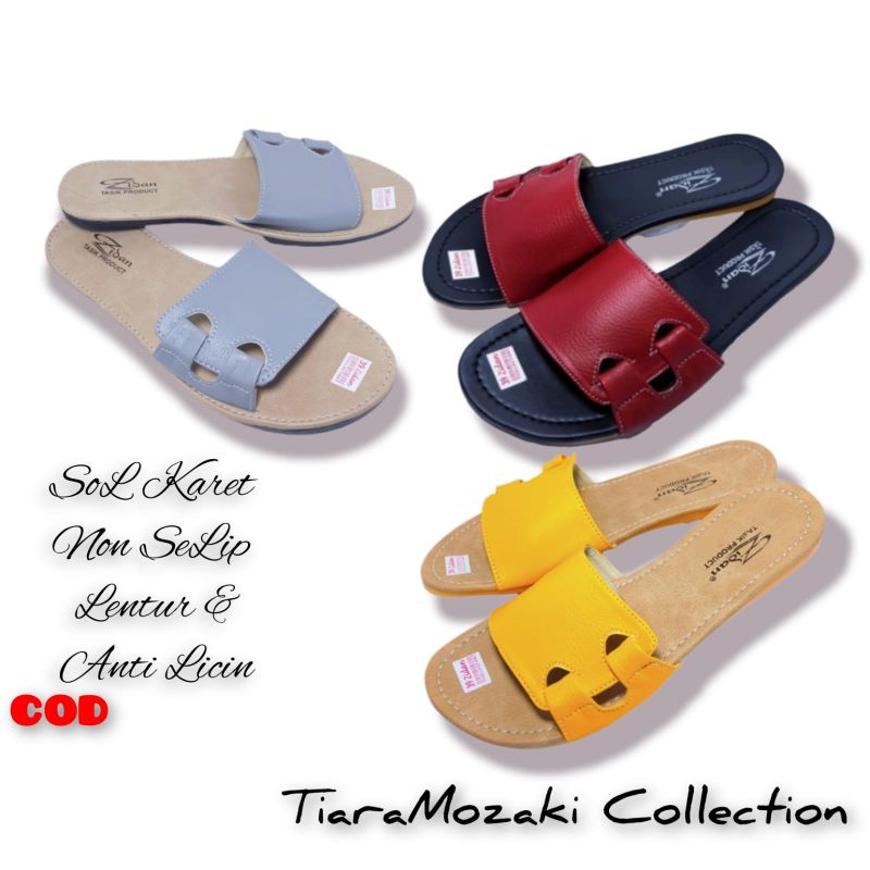 Sandal Teplek Wanita Sandal Wanita Selop Motip Papirut