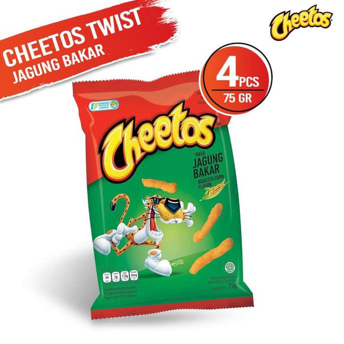 

BIG SALE! Cheetos Twist Jagung Bakar 75 Gr - 4 Pcs FS