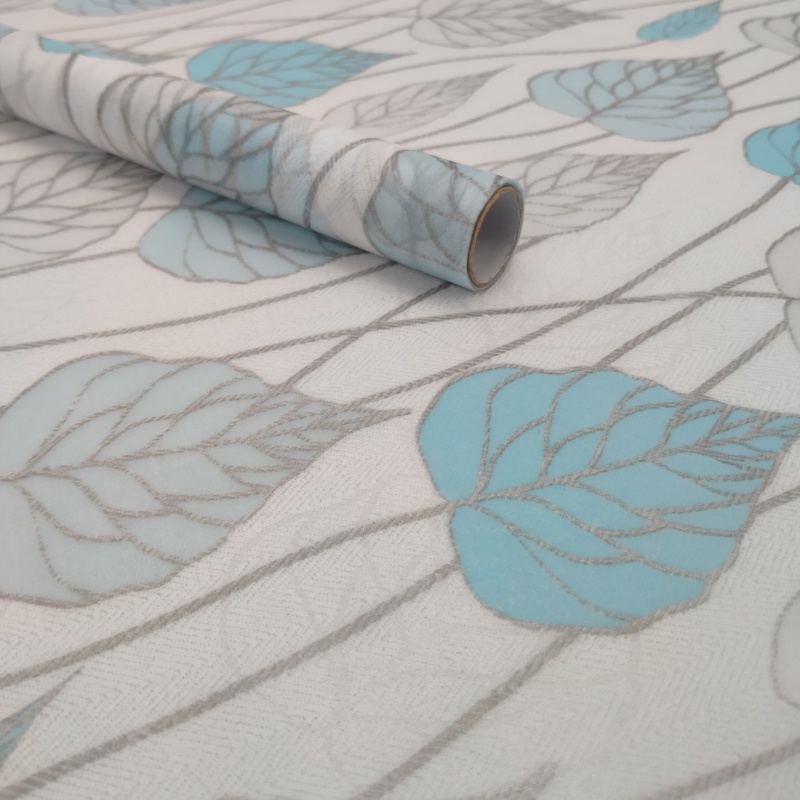 Stiker Kaca Jendela Pintu Sandblast Motif Bunga Waterproof Premium Quality 45cm X 1M