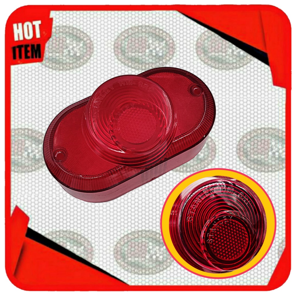 Mika Lampu Stop Belakang Honda S90 | PISPOT C50 / C70 / C90 ( Marking STANLY - HM6RC )