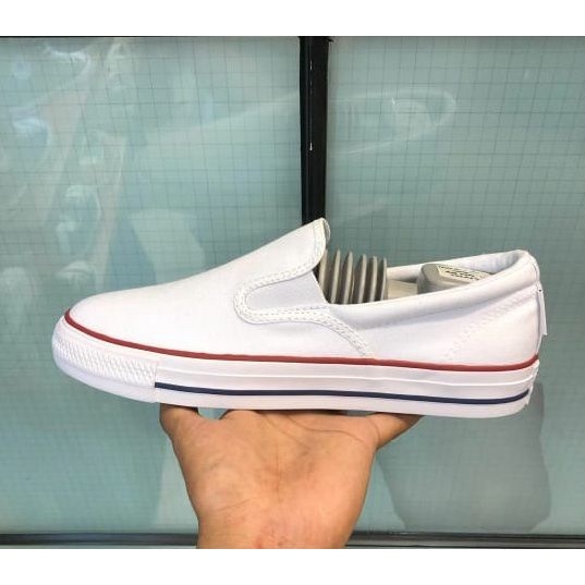 SEPATU SLIP ON CONVERSE72 CT WARNA PUTIH SLIP ON DOUBLE GORE ORIGINAL SEPATU PRIA WANITA UNISEX