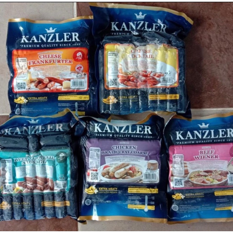 

Sosis Kanzler 360gram//Varian new murah