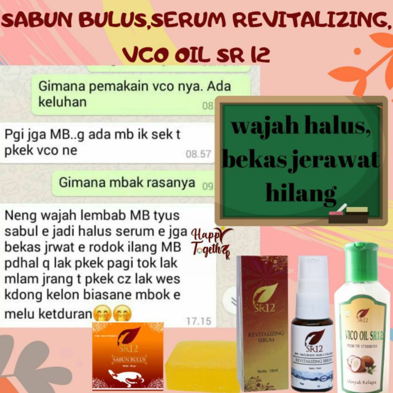 REVITALIZING SERUM SR12 / SERUM BOPENG / ATASI MATA PANDA &amp; BEKAS JERAWAT / MENGECILKAN PORI PORI