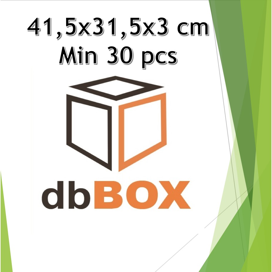 

Kardus 41,5x31,5x3 cm --box Die Cut dan easy usage--