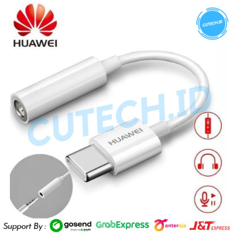 HUAWEI CONVERTER AUDIO USB TYPE C TO JACK 3.5MM ORIGINAL