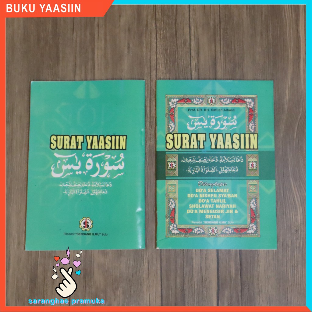 Buku Yasin dan Tahlil