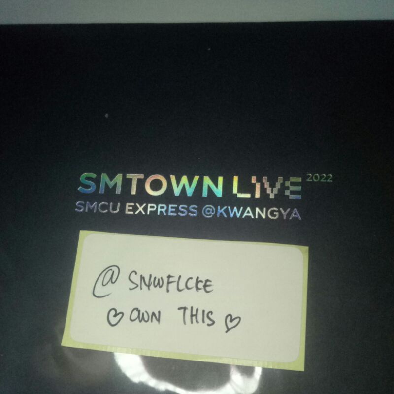 (Unsealed) AR Ticket SMCU NCT 127 Mark Haechan