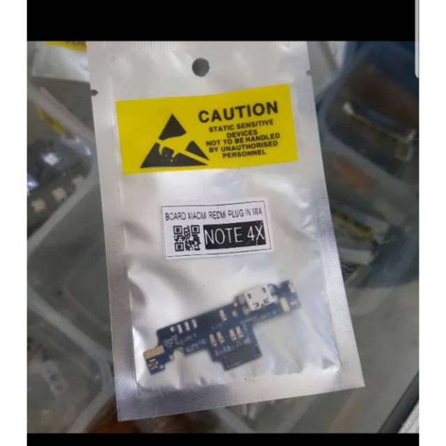 FLEXIBEL UI KONEKTOR CAS XIAOMI REDMI NOTE 4X PAPAN PCB