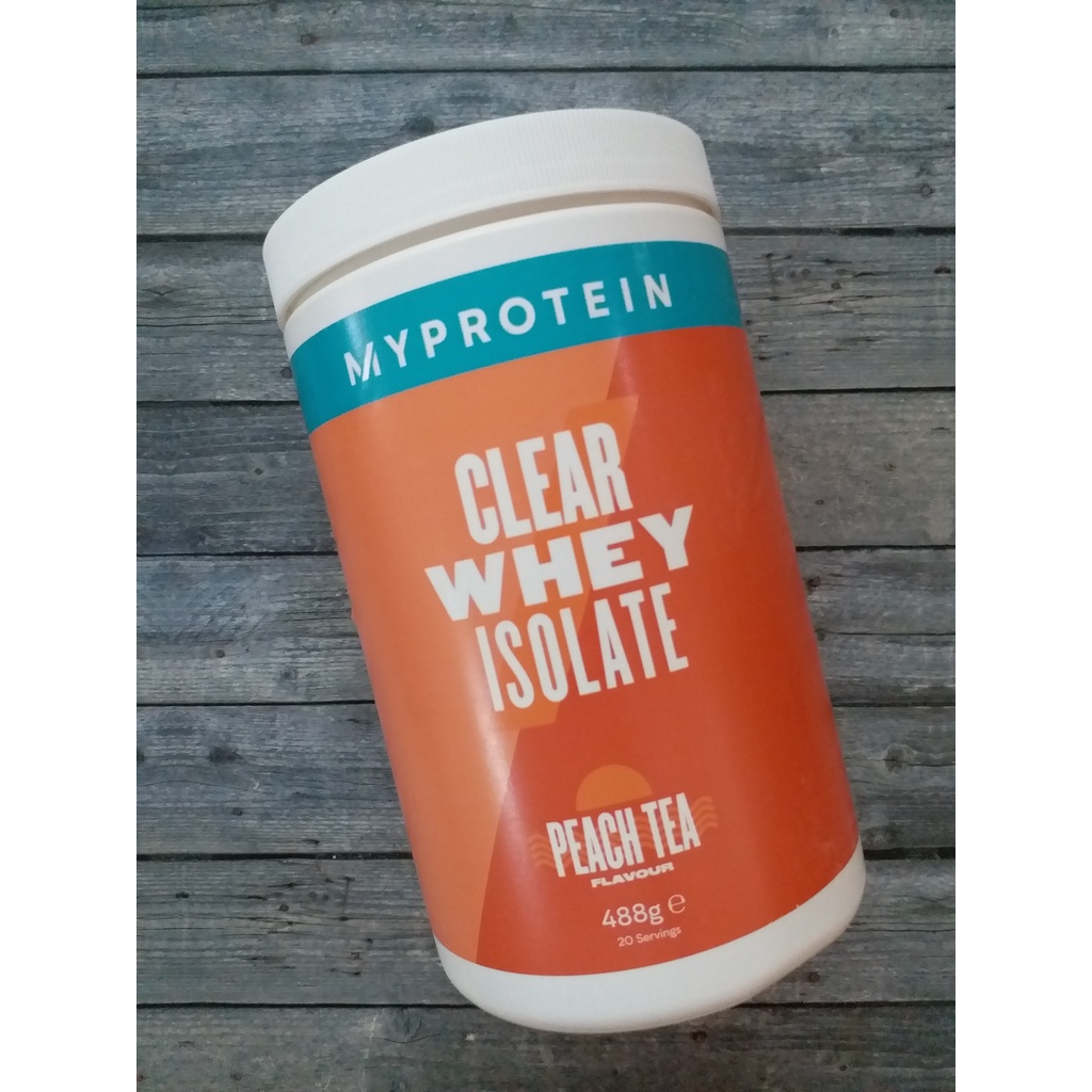 Jual My Protein Clear Whey Isolate Peach Tea Flavour Singapore Shopee