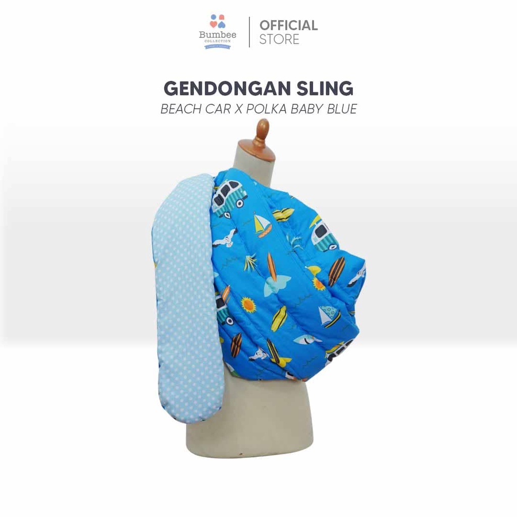 Bumbee Collection - Gendongan Sling Bahan Katun Jepang Sutra Toyobo Pre Order