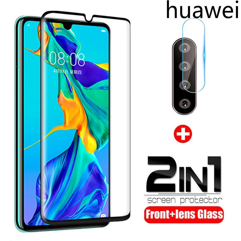 Pelindung Layar Tempered Glass 3d Untuk Huawei P30 Pro 3d