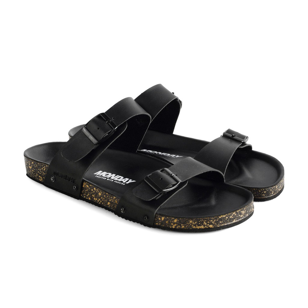 SILVA BLACK |ManNeedMe x Monday| Sandal Jepit Pria Casual ORIGINAL