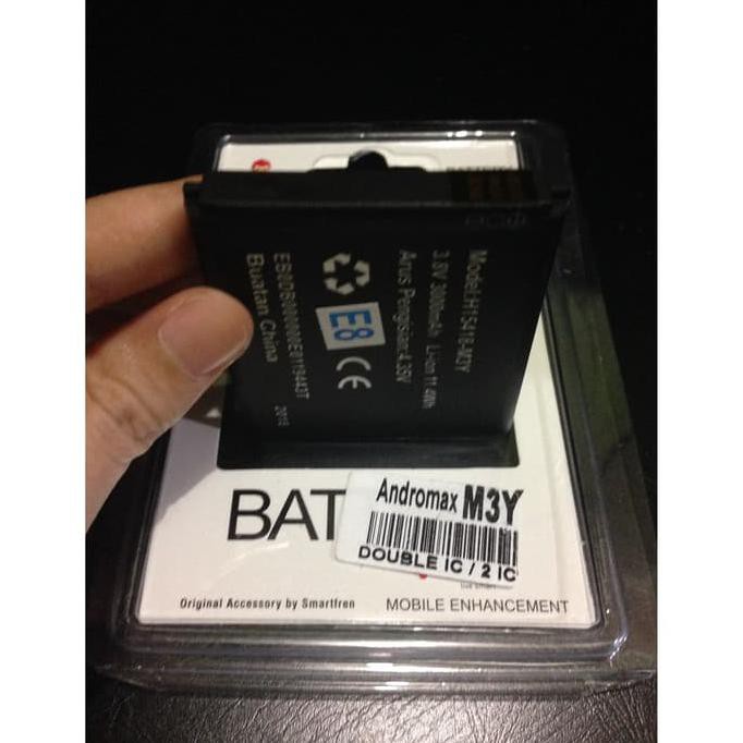 IMURAHl Baterai Modem Smartfren Andromax M3Y / M3Z H15418 3000Mah Original ICLl