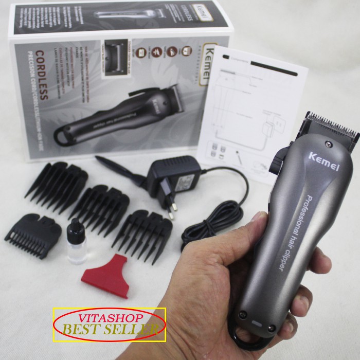 ALAT CUKUR RAMBUT KEMEI KM 2603 MESIN ALAT CUKUR CAS CORDLESS CLIPPER