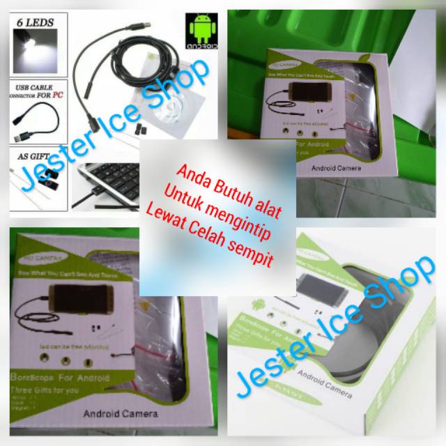 Kamera mini kabel endoskop