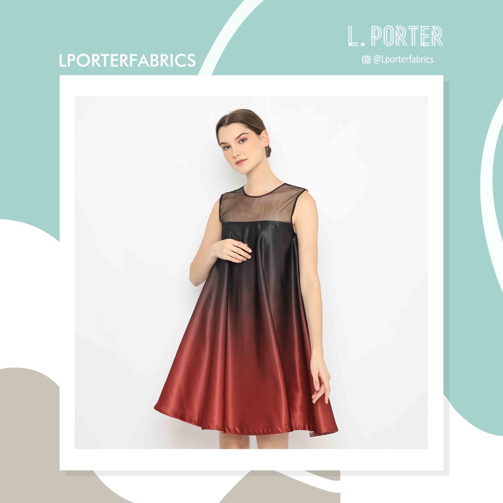 Special Price dress ombre Burgundy tile/dress wanita dewasa/dress tile/dress ombre/sale dress