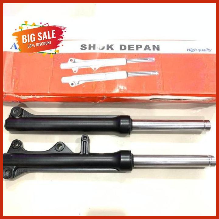 Lestari Motor2// Tabung Sok Depan Jupiter Z New Vega R New Termasuk As Sok Dan Sil Sok