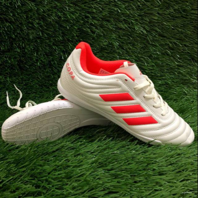 Sepatu Futsal Adidas Copa 19.4 White BNIB