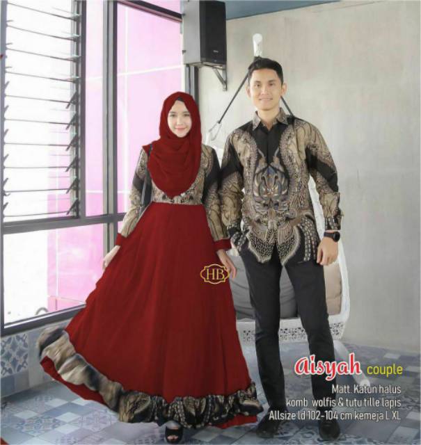 COUPLE GAMIS KATUN HALUS