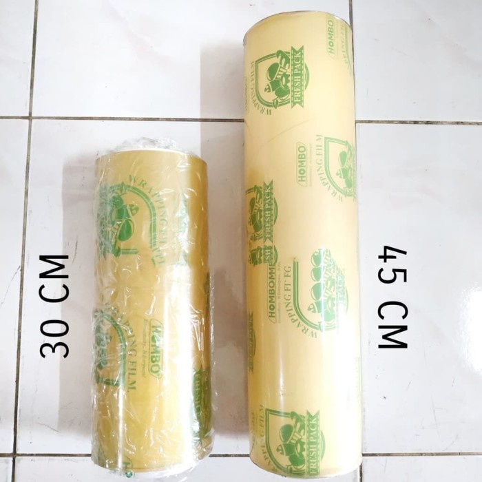 LJ-Food Wrap Wrapping Hombo 30 cm x 500 m penutup makanan