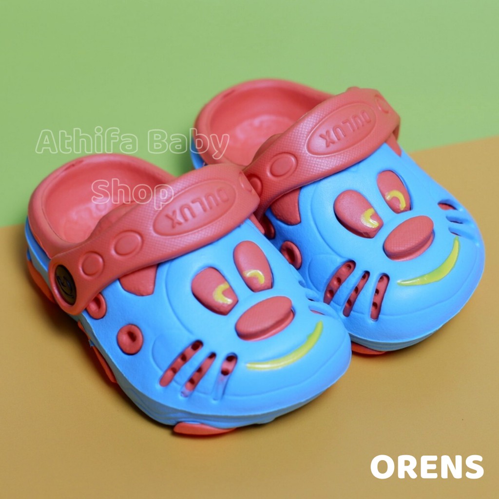Sepatu Sandal Baim Anak Laki Usia 6 Bulan 1 2 3 Tahun Size 19-24 Sendal Slop Eva Balita Bayi Cowok