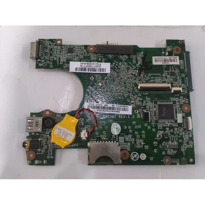 Motherboard Lenovo E10-30 kode : BM5387 rev: 1.2