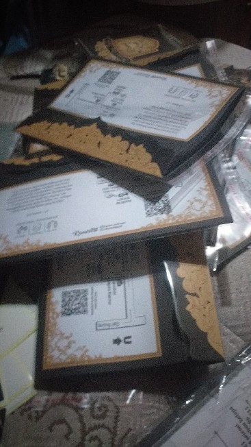 Plastik Undangan 1 Pack Isi 100. Plastik Berkualitas. Bahan Tebal Dan Tidak Mudah Sobek.