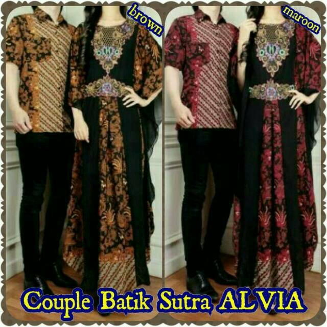Couple batik Sutra ALVIA