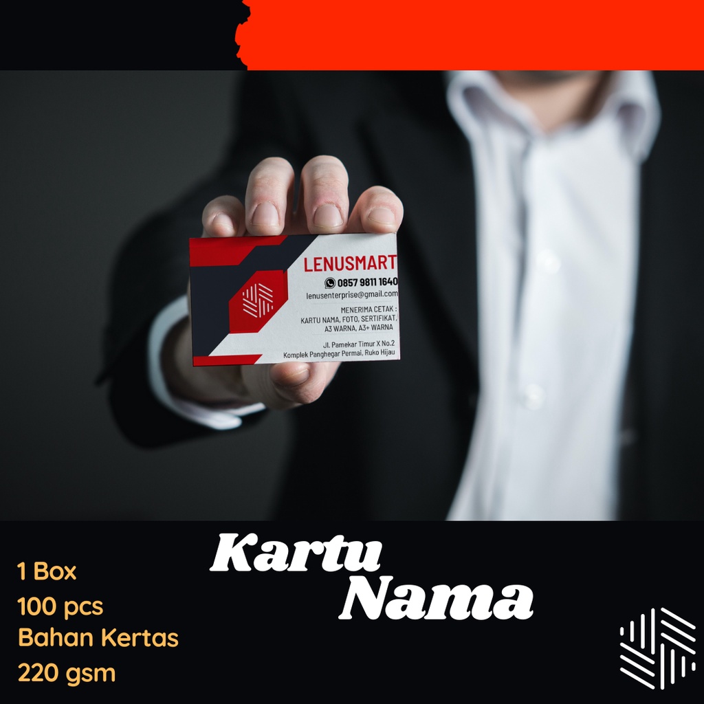 

Kartu Nama | 1 sisi | 2 Sisi