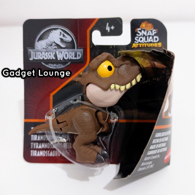 Mattel Jurassic World Dino Snap Squad Attitudes Wave 10 Dinosaurus Figure : Tyrannosaurus Rex T-Rex