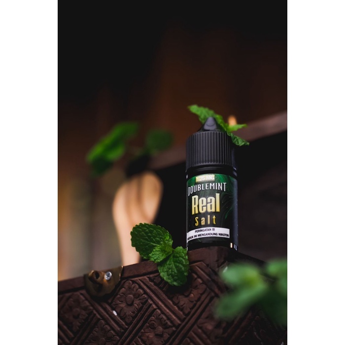 [NEW!] REAL SALT DOUBLEMINT SALT NIC LIQUID 30ML 25MG - 100% AUTHENTIC