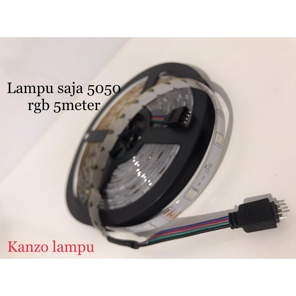 SPERPAT RGB SET / REMOT ADAPTOR / LAMPU WARNA WARNI