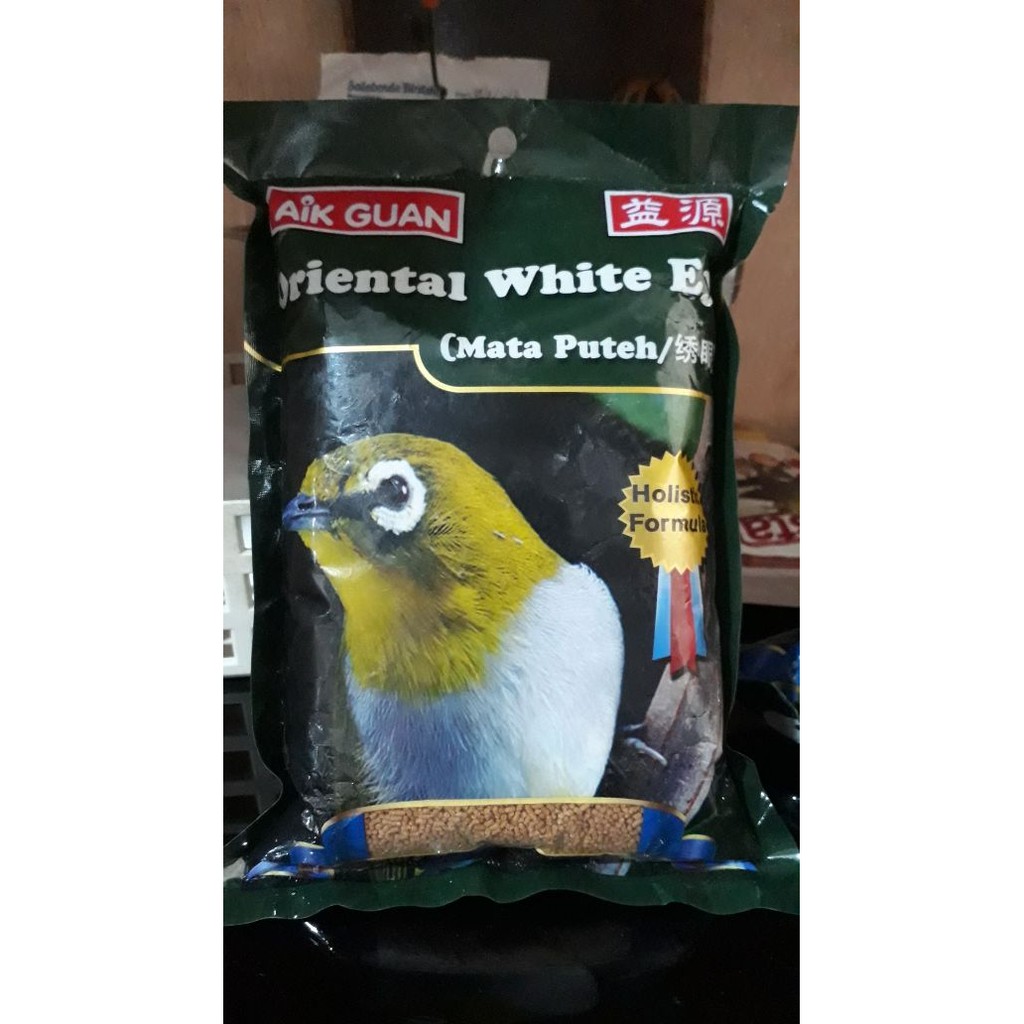 Promo voer aik guan makanan burung pleci import kemasan besat 500 gr Murah