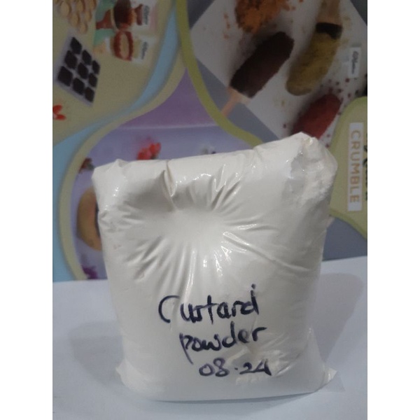 

Custard powder/vla instan kemasan Repack 250 gr