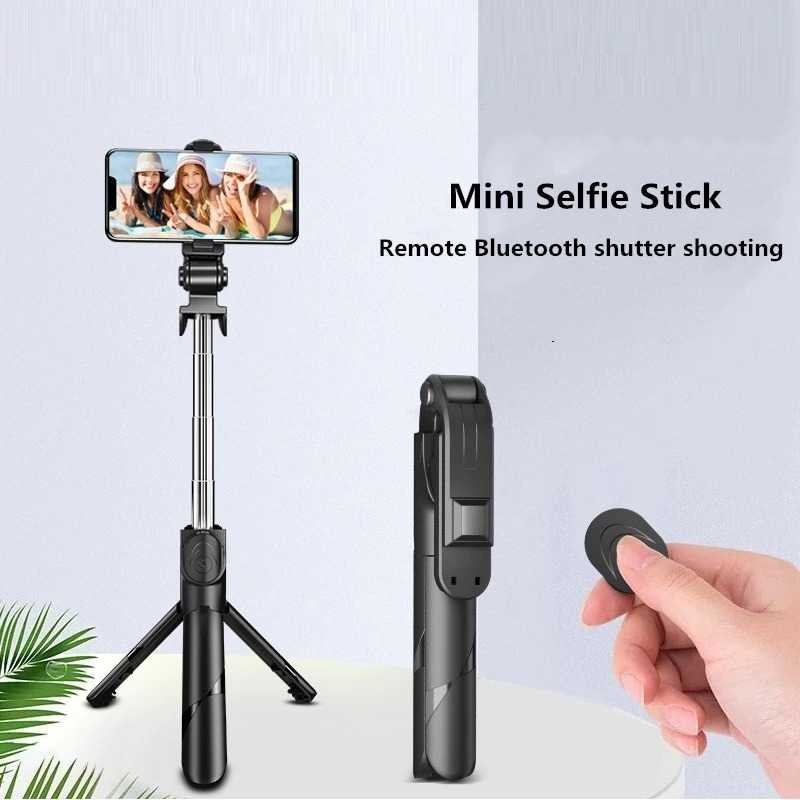 Tripod Mini Tongsis HP Smartphone Handphone Remote Bluetooth Shutter