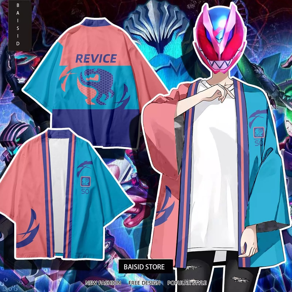 baju Haori Baju Cosplay Kimono Kamen Rider REVICE bisa custom