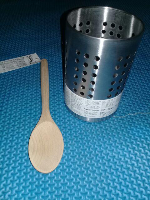 1.sendok Kayu U/ Masak, Susruk, Spatula 31 Cm
