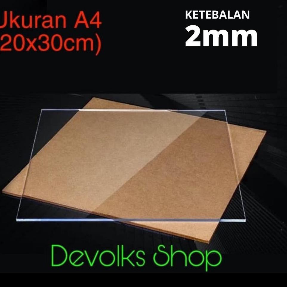 

❈89 LEMBARAN AKRILIK A4 2MM ACRYLIC BERKUALITAS ❈ (Ready Stock)