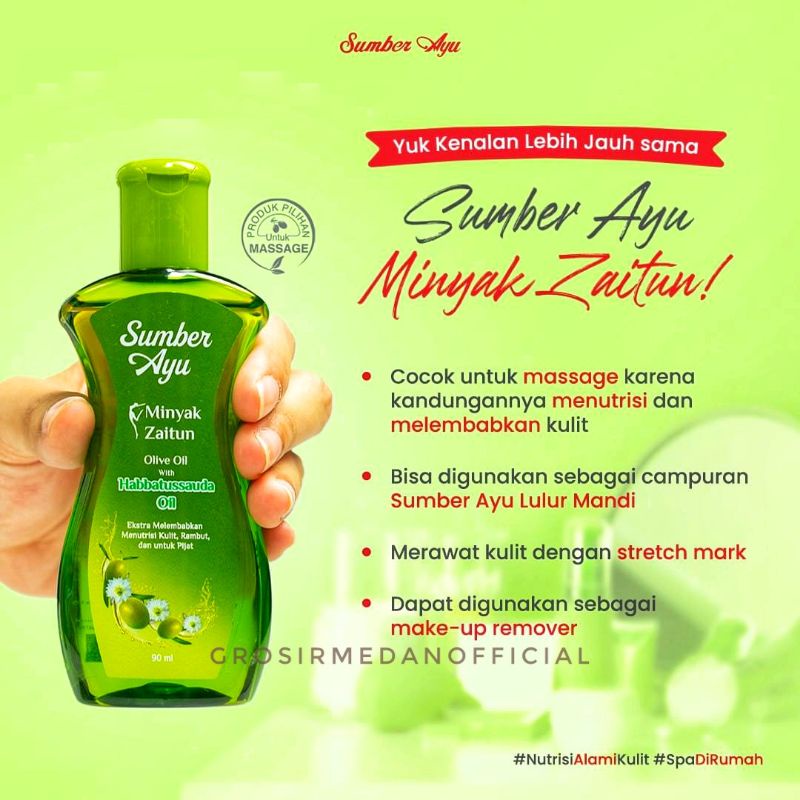 SUMBER AYU MINYAK ZAITUN - OLIVE OIL HABBATUSSAUDA