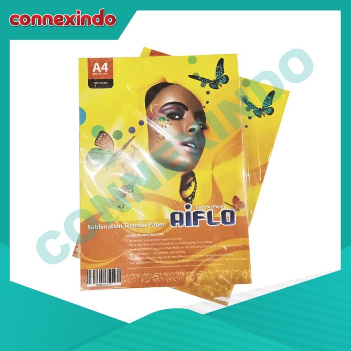 

(DISKON TERMURAH) AIFLO Kertas Sublim / Sublimation Transfer Paper for Mug ukuran A4