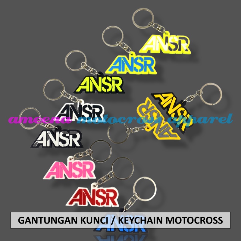 Gantungan Kunci Motocross - Keychain Trail MX - Gantungan Kunci Trabas - Keychain Enduro - Souvenir Trail - Keychain Souvenir - M2-AN