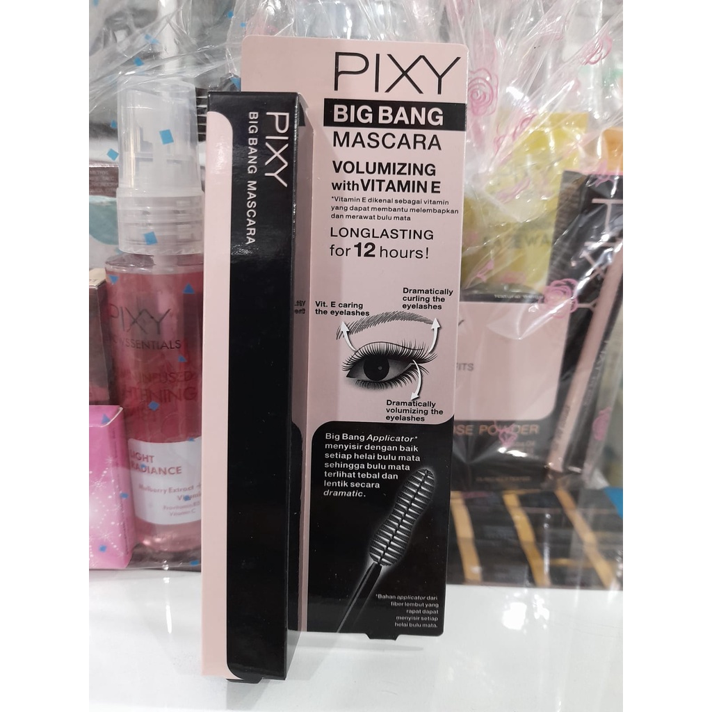 PIXY Big Bang Mascara Volumizing With Vitamin E