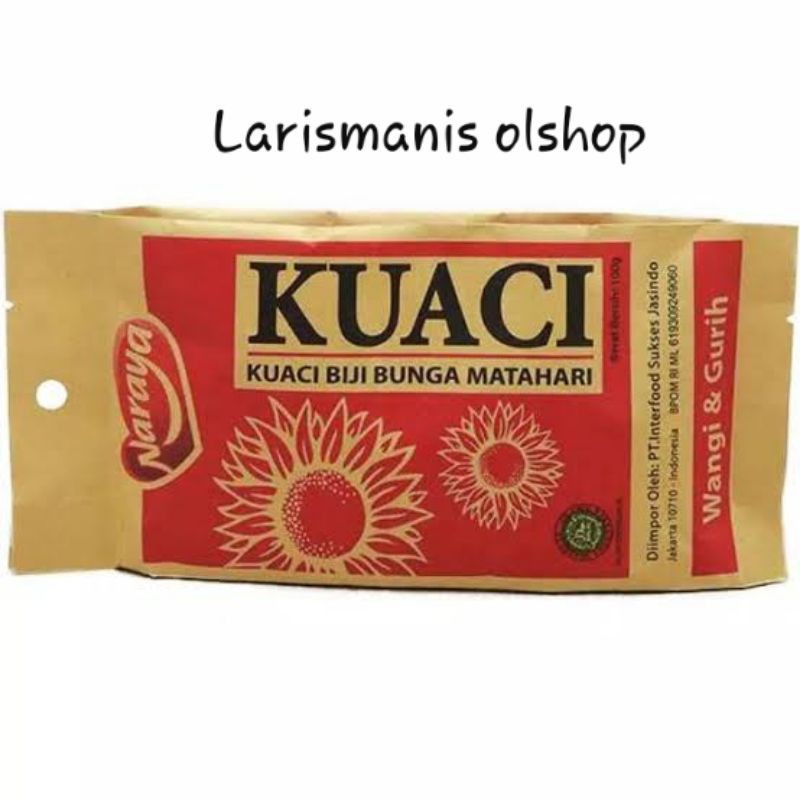 

Naraya kuaci premium 70 g