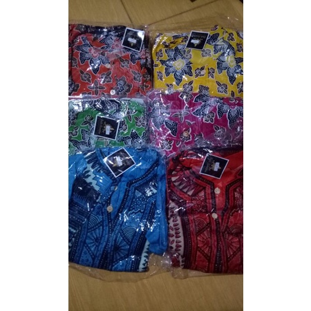 Daster Batik Lengan Panjang/Baju Tidur Batik/Baju Gamis Batik