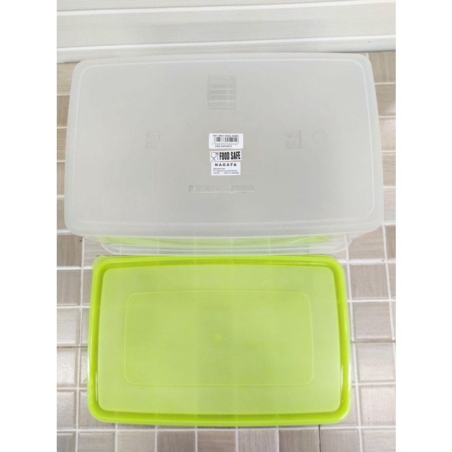 NAGATA Sealware Segi NGT 454-4 - Toples  Tempat Penyimpan Makanan Dll