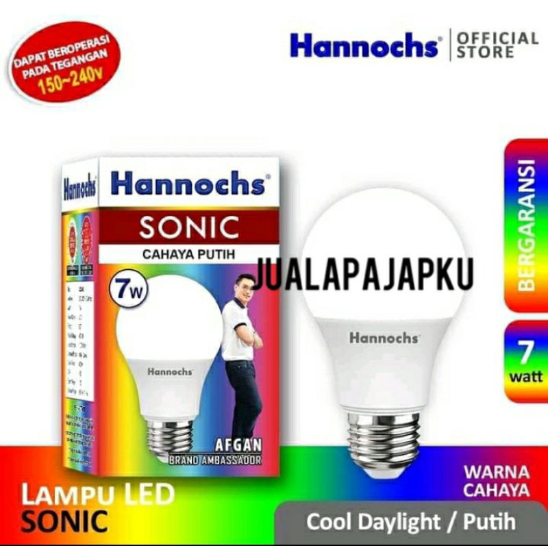 Lampu Hannochs sonic Led 7 Watt