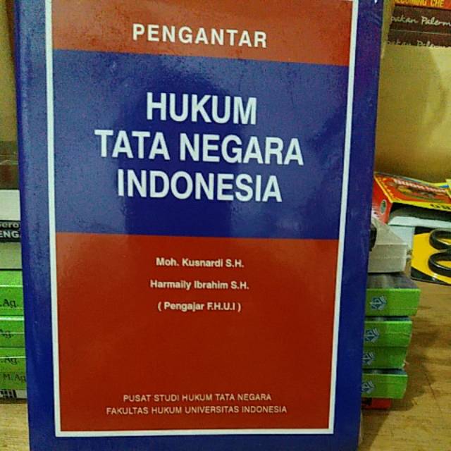 

Pengantar hukum tatanegara indonesia