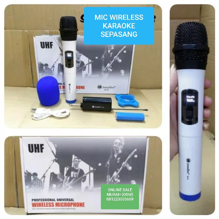 ORIGINAL Mic microphone mik alat music Wireless Mic musik cas Single baterai charger wireles pro karaoke UHF mikrophone microphone casan audio sound vokal vocal professional panggung dj studio asli EHHS  sistem CAS CASAN BISA DIGUNAKAN KE SEGALA ALAT AUDI