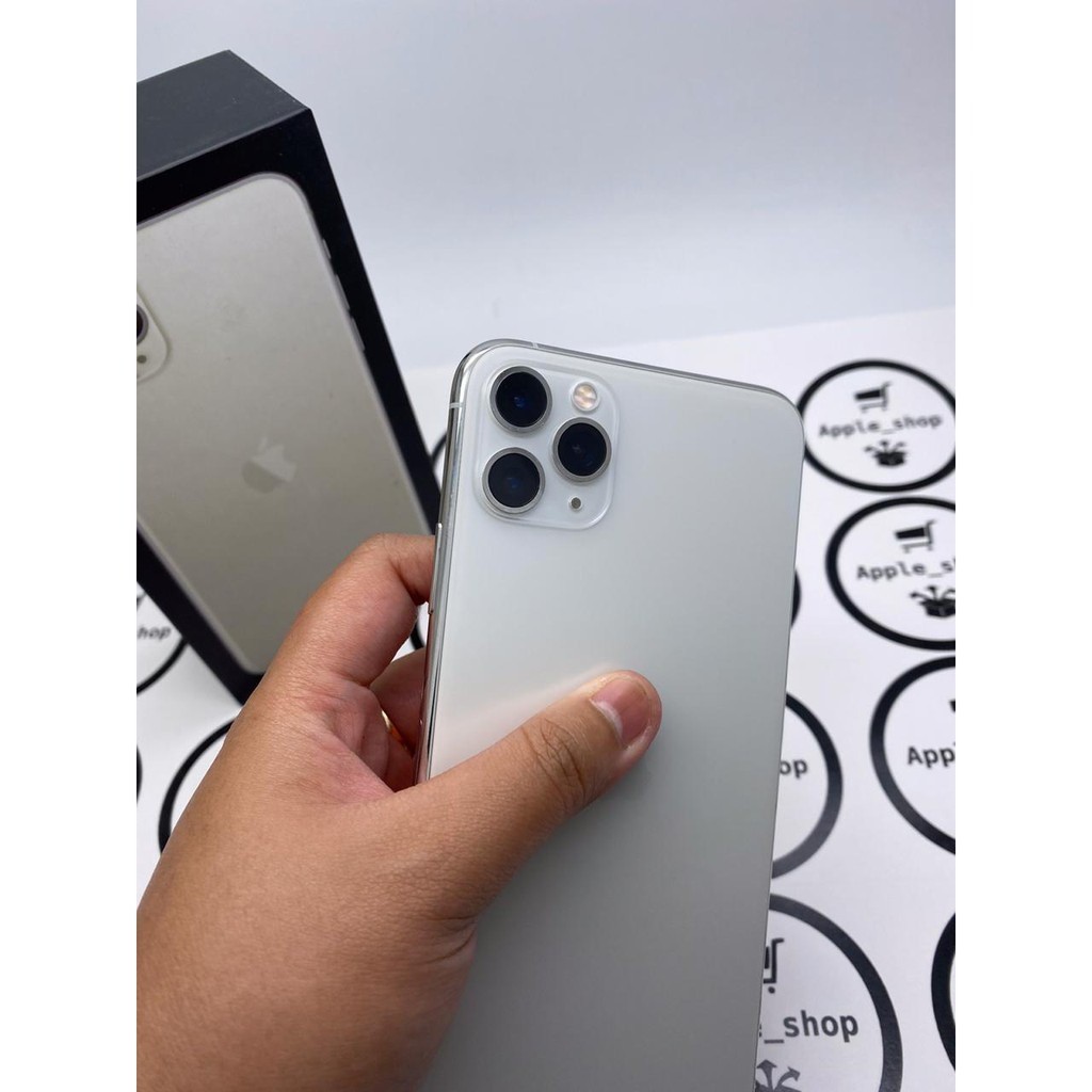 iPhone 11 Pro 256gb Silver Lcd Original Mulus Original Bukan Refurbish / Rekondisi